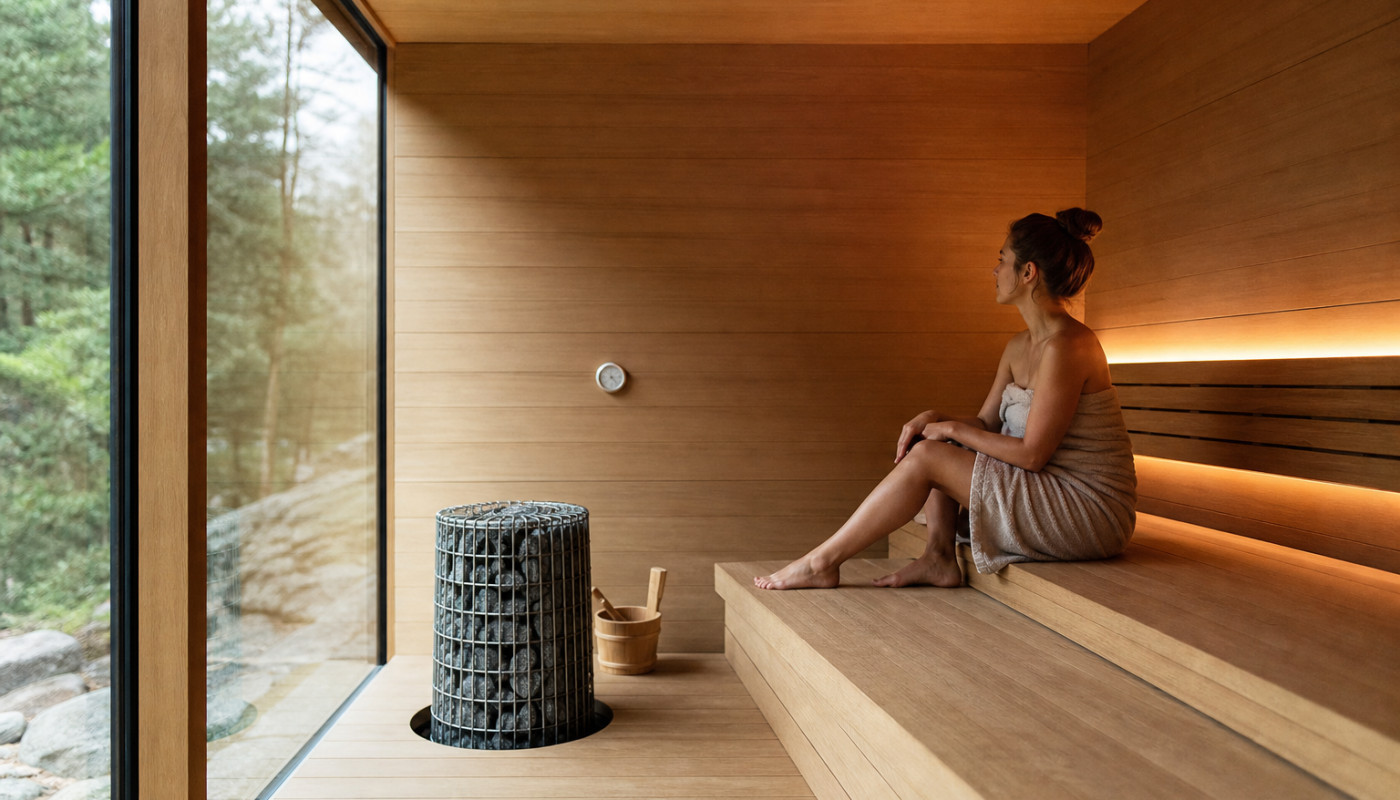 Le bois, acteur incontournable du sauna contemporain